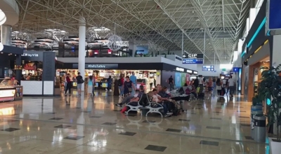 Задержка рейсов в аэропорту Антальи.